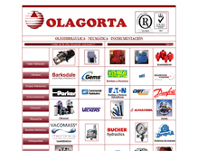 Tablet Screenshot of olagorta.com